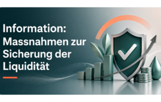Massnahmen zur Sicherung der Liquiditaet Slider